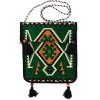Kilim Festivalová Taška - Smaragdovo Zelená
