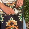Kilim Festivalová Taška - Tmavo Modrá
