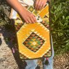 Kilim Festivalová Taška - Žltá