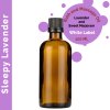 Kúpeľový a Masážny Olej Levanduľový - 100ml - Bez Etikety (Varianta 100ml - Bez Etikety)