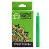 Ezoterické Magické Sviečky (balenie po 12 ks) - Zelené - Srdcová Čakra