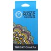 Ezoterické Magické Sviečky (balenie po 12 ks) - Modré - Krčná Čakra (Varianta Modré - Krčná Čakra)