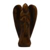 Ručne Vyrezávaný Anjel z Drahokamu - Tigrie Oko