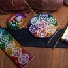 Stojan na Vonné Tyčinky Hamsa 9x6cm - Slon a Palma