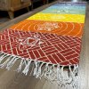 Koberec na Jogu zo 100% Bavlny - 60x200cm - 7 Čakier (Varianta 60x200cm - 7 Čakier)