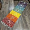 Koberec na Jogu zo 100% Bavlny - 60x200cm - 7 Čakier (Varianta 60x200cm - 7 Čakier)