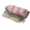 Boho Pohodlný Prehoz - 125 x 150 cm - Rubínová Dvojfarebná (Varianta 125 x 150 cm - Rubínová Dvojfarebná)