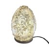 Boho Lampa z Morských Mušlí - Ružový Ovál - 15 cm (Varianta Ružový Ovál - 15 cm)