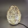 Boho Lampa z Morských Mušlí - Ružový Ovál - 20 cm (Varianta Ružový Ovál - 20 cm)