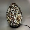 Boho Lampa z Morských Mušlí - Čokoládový Twist Ovál - 20cm (Varianta Čokoládový Twist Ovál - 20cm)