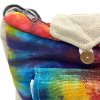 Tie Dye Konopná Študijná Taška s Predným Vreckom (Varianta Tie Dye Konopná Študijná Taška s Predným Vreckom)