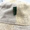 Záplatovaný Klobúk Boho Festival z Konope a Bavlny - Prírodný