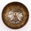 Tibetská Liečivá Gravírovaná Miska - 16cm - Budha Stromu Bodhi (Varianta 16cm - Budha Stromu Bodhi)