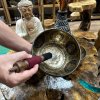 Tibetská Liečivá Gravírovaná Miska - 21cm - Óm a Budha (Varianta 21cm - Óm a Budha)