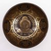 Tibetská Liečivá Gravírovaná Miska - 21cm - 5 Budhov (Varianta 21cm - 5 Budhov)