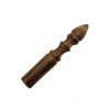 Drevená Palička - 12 cm - Tvarovaná Rukoväť - Bezkožená (Varianta 12 cm - Tvarovaná Rukoväť)