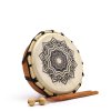 Mandala Šamanský Bubon s 1 Paličkou - 20 cm