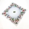 Vianočná Gobelínová OBLIEČKA na vankúš 45*45cm - MIKULÁŠ A JELENČEK