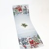 Vianočná Gobelínová OBLIEČKA na vankúš 45*45cm - MIKULÁŠ A JELENČEK