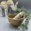 Drevená Rituálna Miska na Vykurovacie Zväzky – Štyri Elementy – 12x7 cm (Varianta Drevená Rituálna Miska na Vykurovacie Zväzky – Štyri Elementy – 12x7 cm)