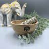 Drevená Rituálna Miska na Vykurovacie Zväzky - Strom Života - 14x7cm (Varianta Strom Života - 14x7cm)