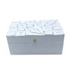 Vintage Deco - Viacúčelová Krabička - 22x12x10cm - Biele Diamanty (Varianta Viacúčelová Krabička - 22x12x10cm)
