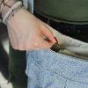 Prírodná Taška s Dvoma Vreckami - Bledošedá - Stredná (Varianta Bledošedá - Stredná)