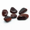 Veľké Africké Kamene - Tigrie Oko – Červený – Veľkosť 8 – 30 mm (KG)