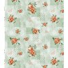 PVC obrus v šírke 140cm - celá rolka 20 metrov - motív KVIETKY na ornamente mix farieb