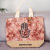 Všestranné Prírodné Tašky - Terakotové - Hamsa - Ochrana (Varianta Terakotové - Hamsa)