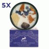 Štartovací Balíček - Krištáľové, Kvetinové Sviečky Hop Hare - Mix 36 Sviečok