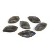 Madagaskarské Labradoritové Listové Kamene (cca 13-20g 40-50mm)