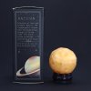 Žltý Nefrit na Solárnom Stojane zo Zlatého Kameňa - Saturn 40mm