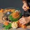Dekoračný Islandský Mach - Oranžový - 635g