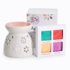 Aroma Lampa so Štyrmi Vonnými Sójovými Voskami (Varianta Aroma Lampa so Štyrmi Vonnými Sójovými Voskami)