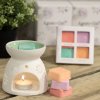 Aroma Lampa so Štyrmi Vonnými Sójovými Voskami (Varianta Aroma Lampa so Štyrmi Vonnými Sójovými Voskami)