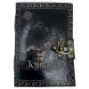 Kožený Zápisník – Obyčajný Papier - Journey (12.5cmX17.5cm) - Tmavohnedý (Varianta Journey (12.5cmX17.5cm) - Tmavohnedý)
