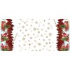 PVC obrus šírka 140cm Vianočný motív - Elegantné VIANOCE