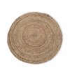 Okrúhly Koberec z Mäkkej Juty 90 cm (Varianta Okrúhly Koberec z Mäkkej Juty 90 cm)