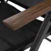 EXPERT WOOD Plus - záhradné hliníkové polohovacie kreslo
