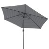 myZone 305 cm - slnečník s automatickým naklápaním kľukou (Barvy slunečníků 840)