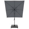 myZone 210 x 210 cm - záhradný naklápací bočný slnečník (Barvy slunečníků 840)