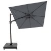 myZone 210 x 210 cm - záhradný naklápací bočný slnečník (Barvy slunečníků 840)