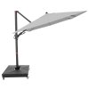 myZone 210 x 210 cm - záhradný naklápací bočný slnečník (Barvy slunečníků 840)
