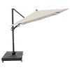 myZone 210 x 210 cm - záhradný naklápací bočný slnečník (Barvy slunečníků 840)