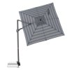 myZone 210 x 210 cm - záhradný naklápací bočný slnečník (Barvy slunečníků 840)