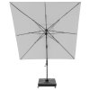 myZone 280 x 280 cm - záhradný naklápací bočný slnečník (Barvy slunečníků 840)