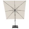 myZone 280 x 280 cm - záhradný naklápací bočný slnečník (Barvy slunečníků 840)