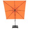 myZone 280 x 280 cm - záhradný naklápací bočný slnečník (Barvy slunečníků 840)