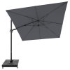 myZone 280 x 280 cm - záhradný naklápací bočný slnečník (Barvy slunečníků 840)